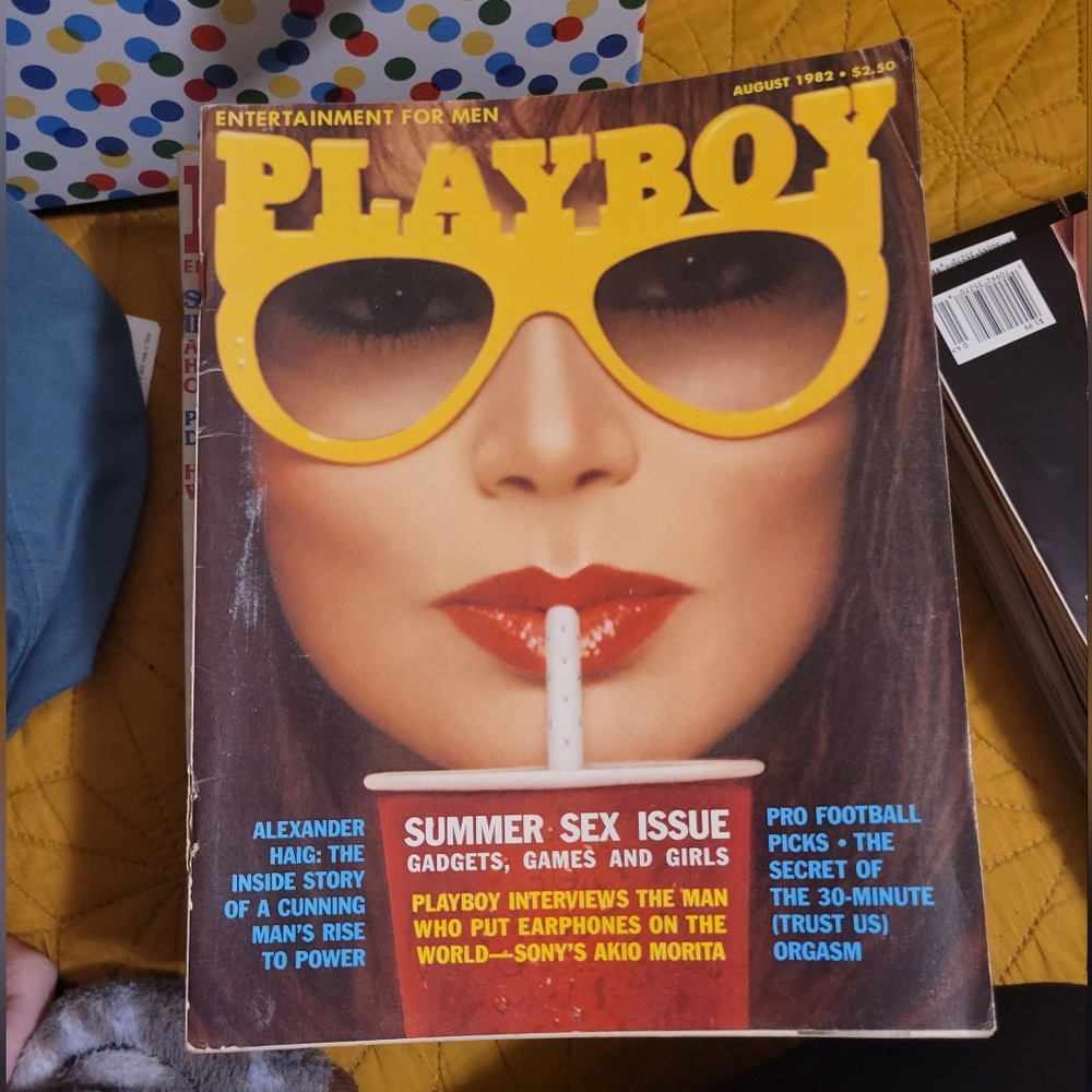 August 1982 playboy